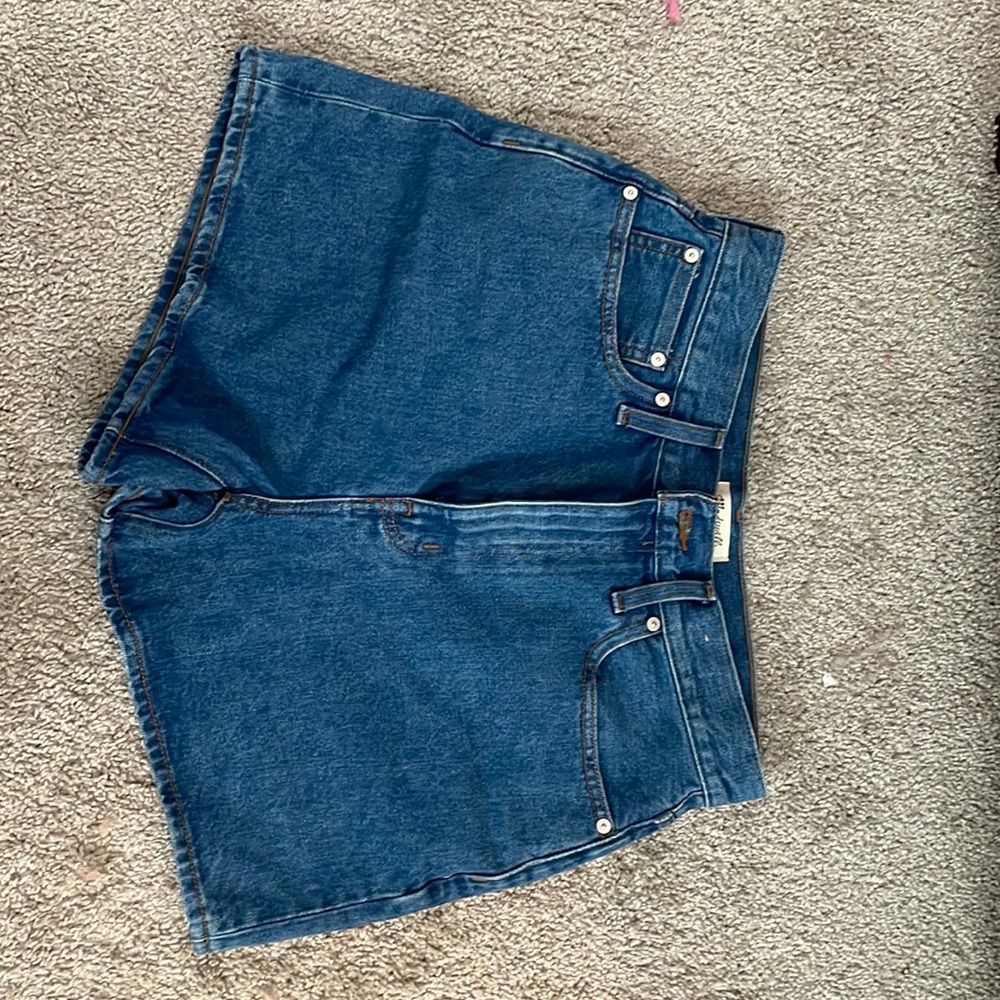 Madewell mom Jean shorts
